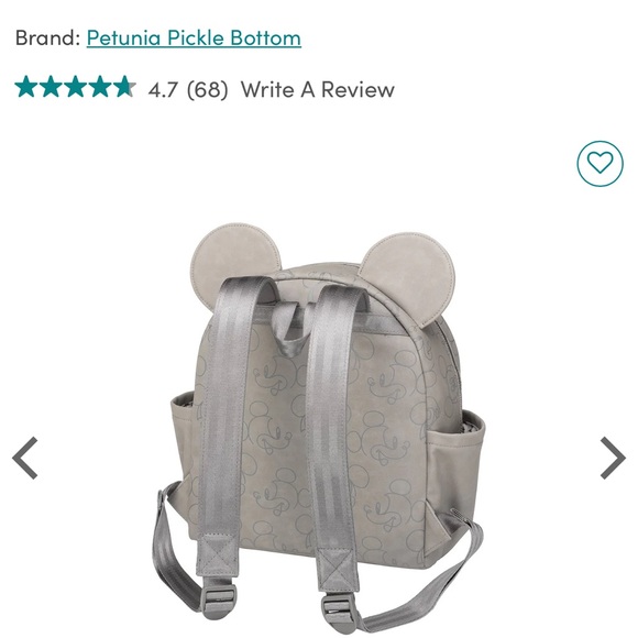 Petunia Pickle Bottom Disney Mickey Mouse bag - Picture 3 of 7